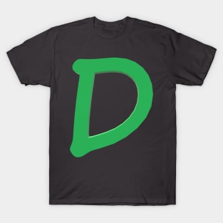 Letter D T-Shirt